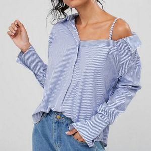 Sexy Menswear Button Down Shirt NWT XS